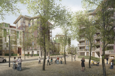 Wohnsiedlung Frohburg Zürich-Oerlikon