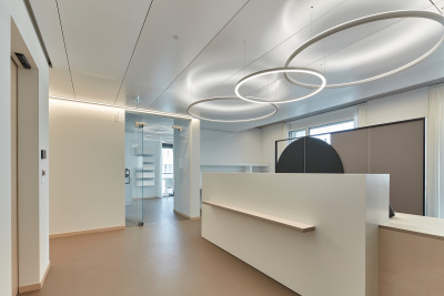 Innenausbau Gruppenpraxis Uitikon Waldegg